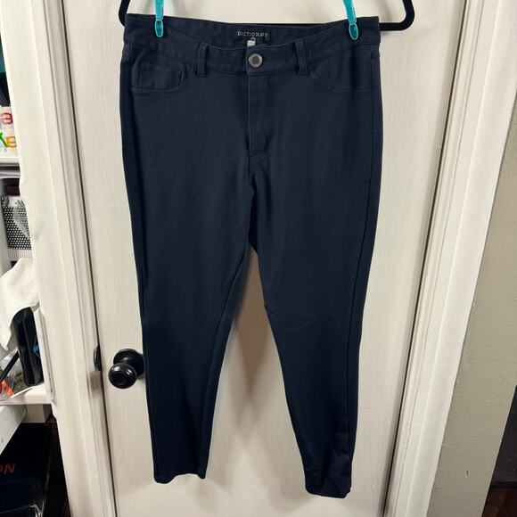 Dictionary Black Stretch Skinny Jeans Size 12 - Picture 2 of 8